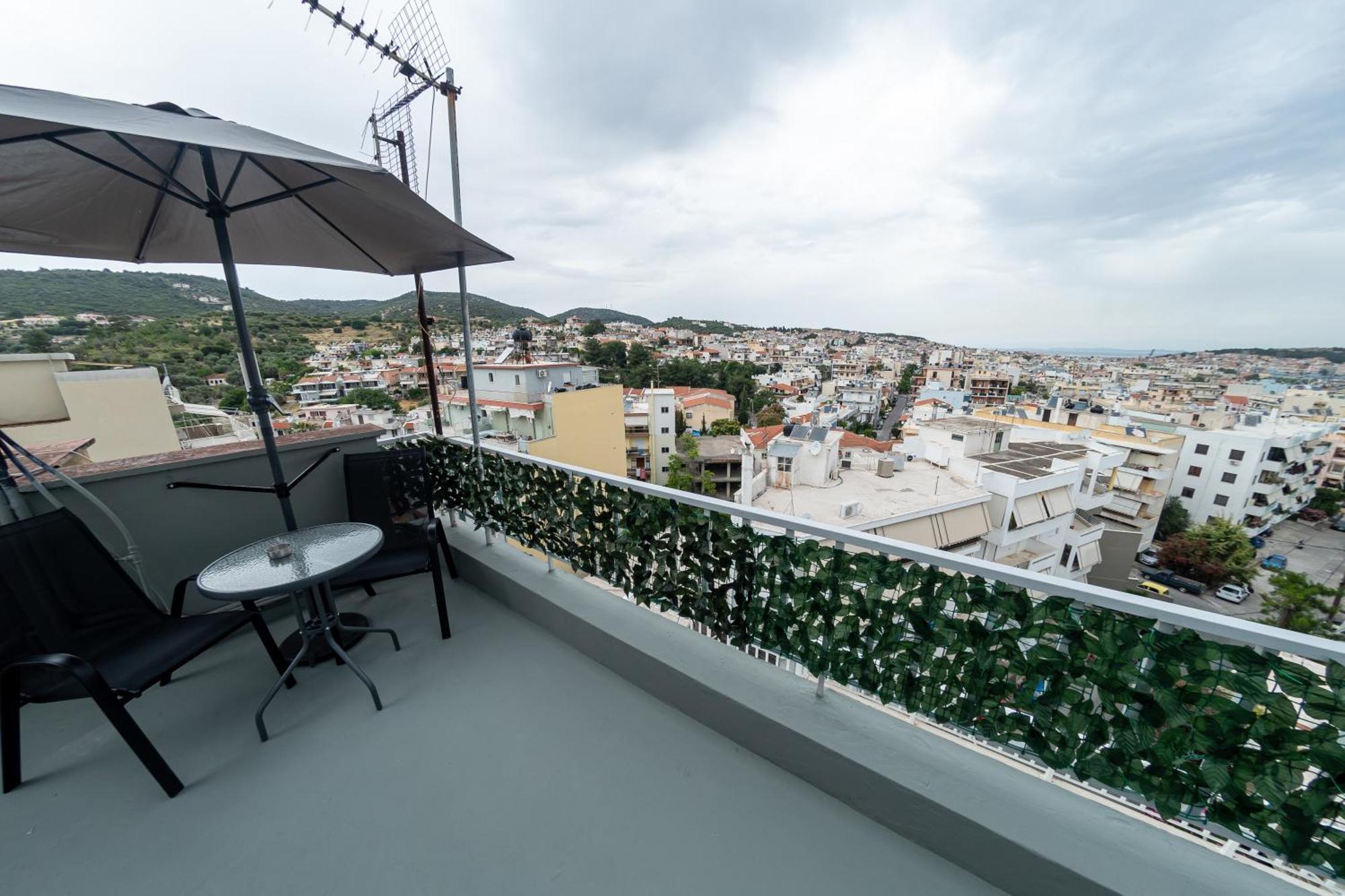 Apartamento Loft Life Studio, With 360 View Of Mytilíni Exterior foto